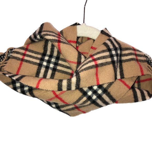 Burberry London Nova Plaid Check wool Classic Scarf - Picture 3 of 5